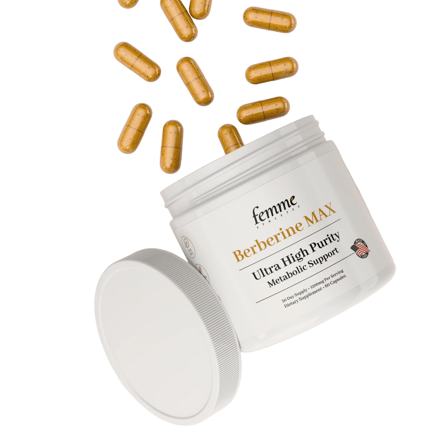 Berberine Max+ 1200mg - FemmeAthletes