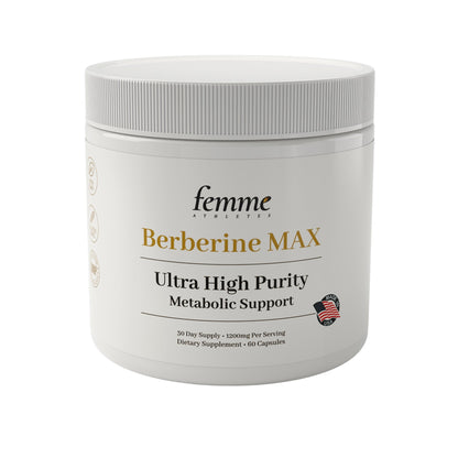 Berberine Max+ 1200mg - FemmeAthletes