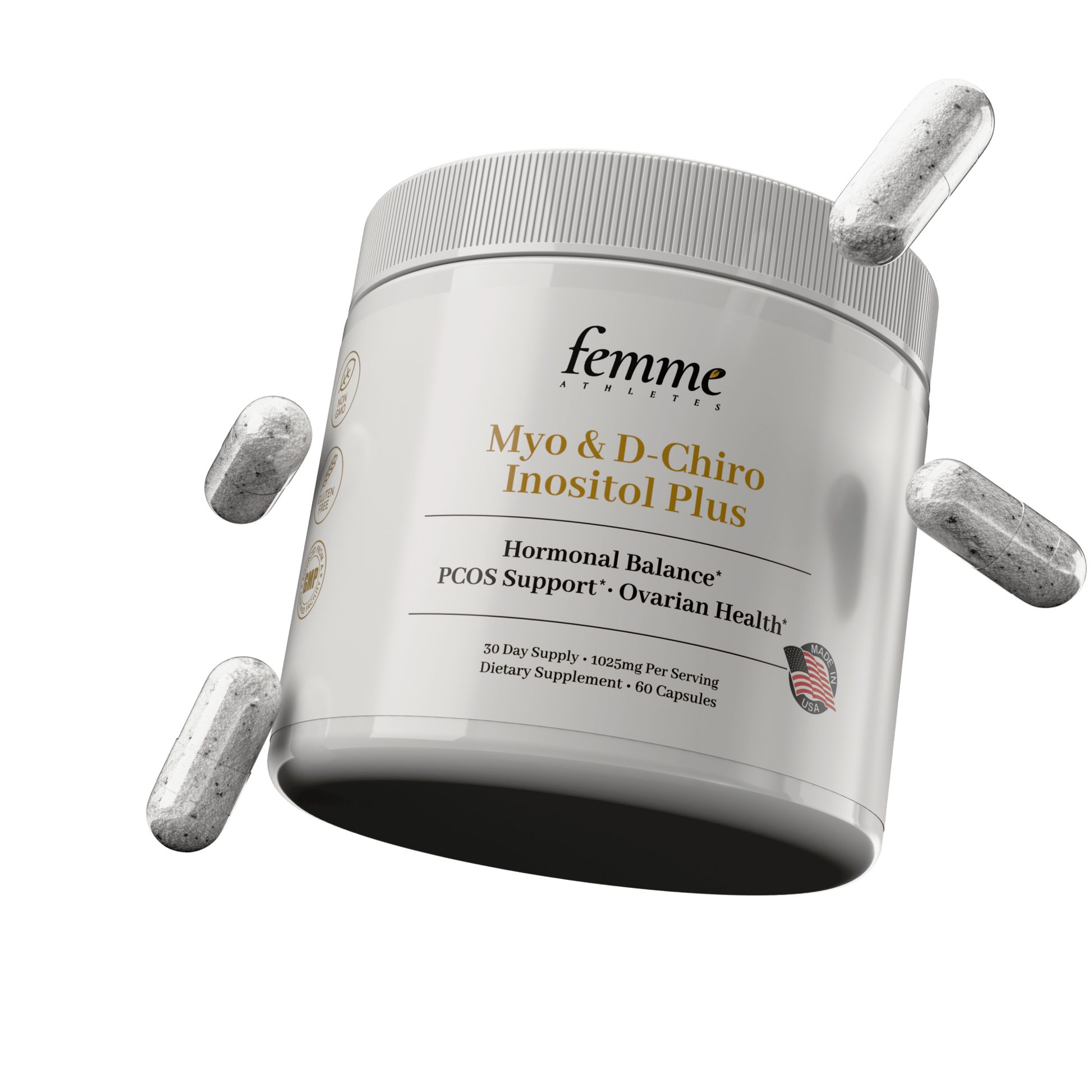 Myo & D - Chiro Inositol Plus (40:1) - FemmeAthletes